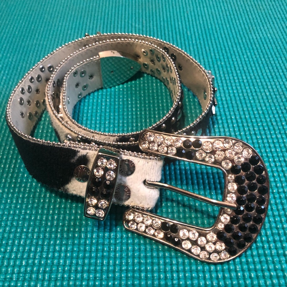 Rhinestone belt